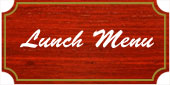 Lunch Menu